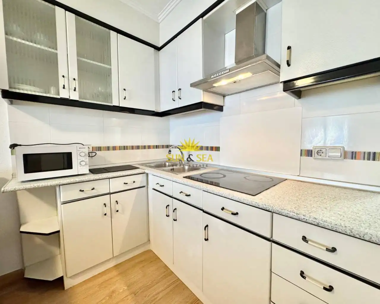 Kitchen of Apartments for sale in Santa Pola  with Heating, Parquet flooring and Terrace