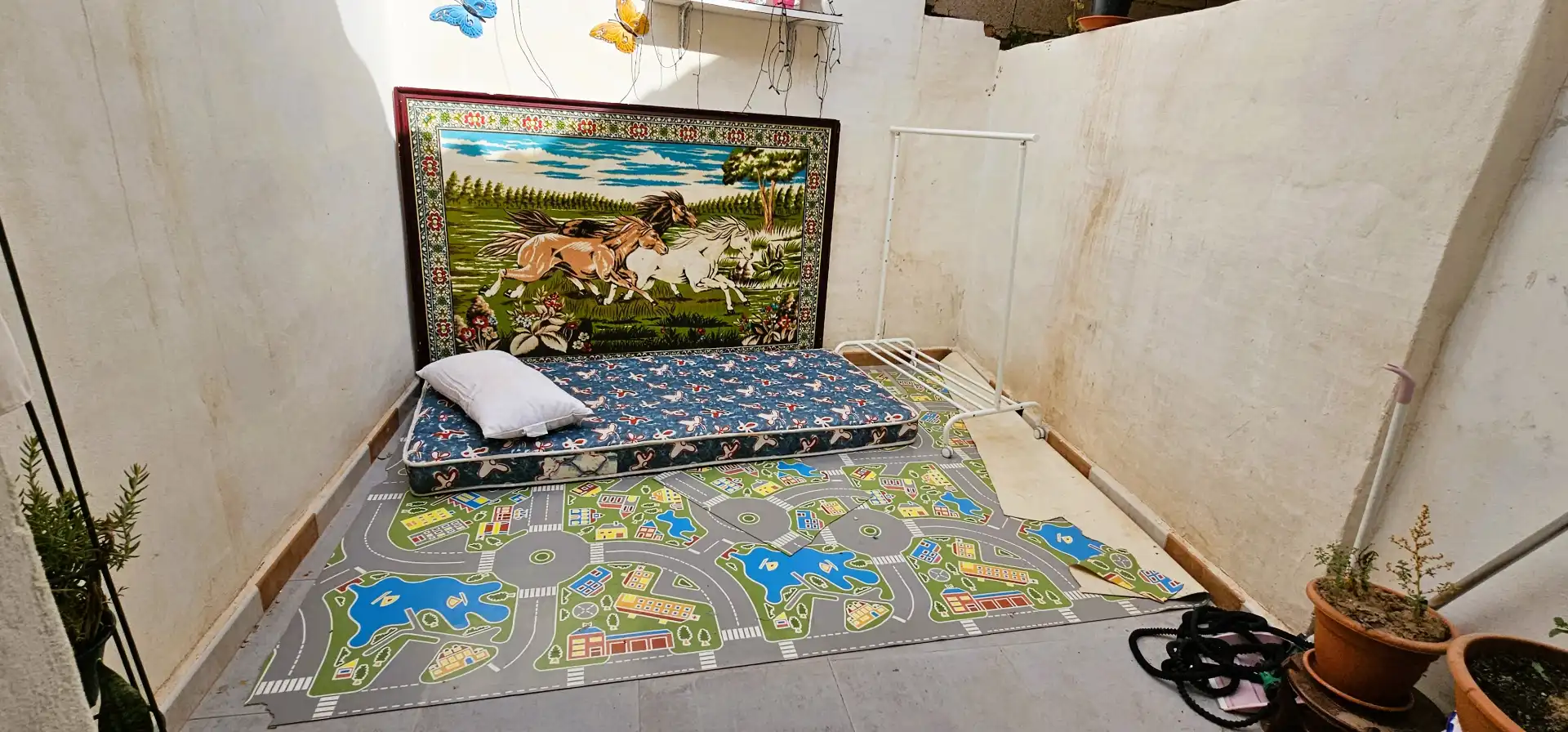 Habitación de Casa adosada en venta en Totana con Terraza, Trastero y Amueblado