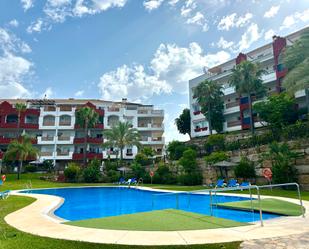 Vista exterior de Pis en venda en Mijas amb Aire condicionat, Terrassa i Moblat
