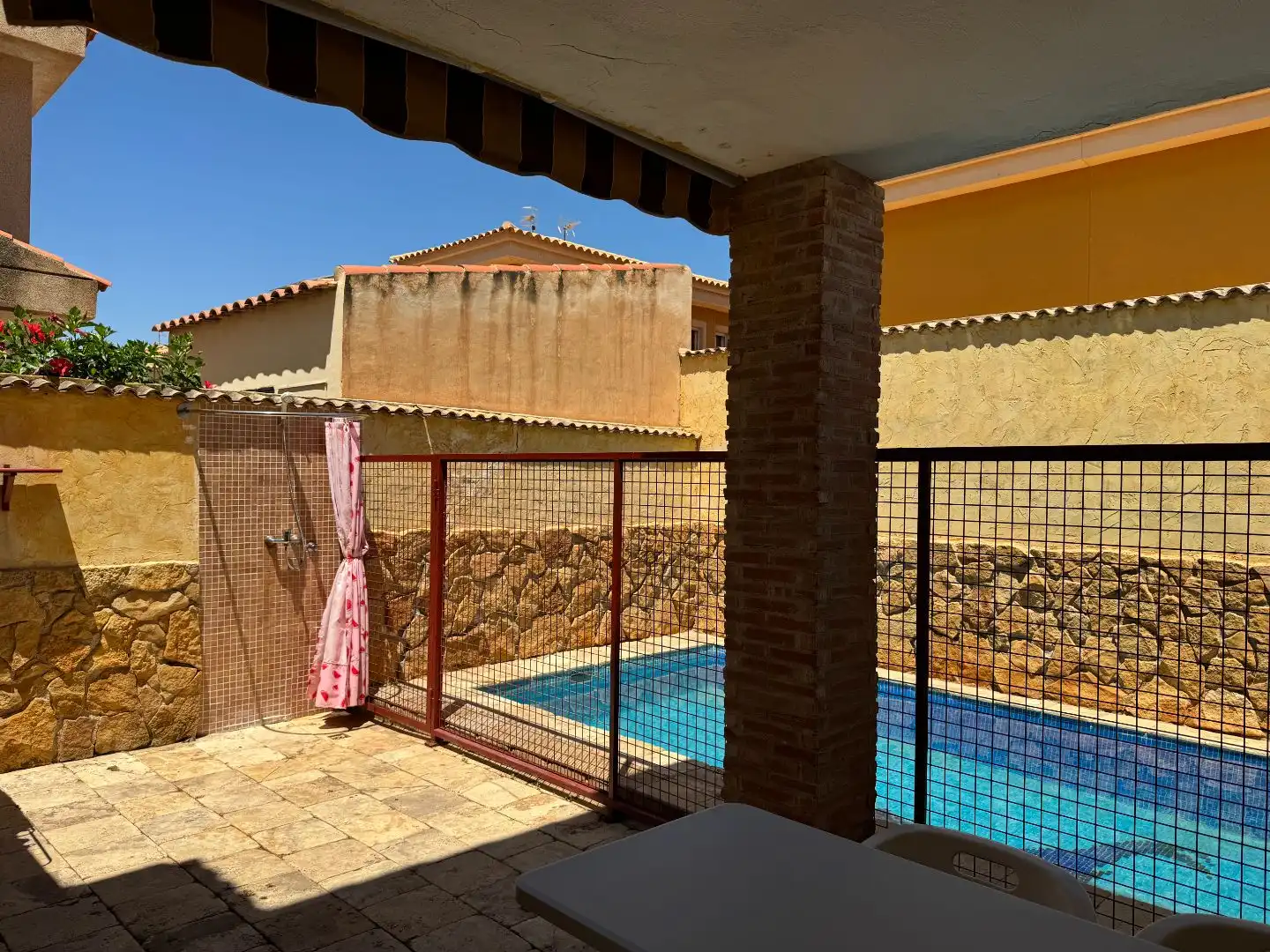 Piscina de Casa o xalet per a compartir en Mazarrón amb Jardí privat, Piscina i Moblat