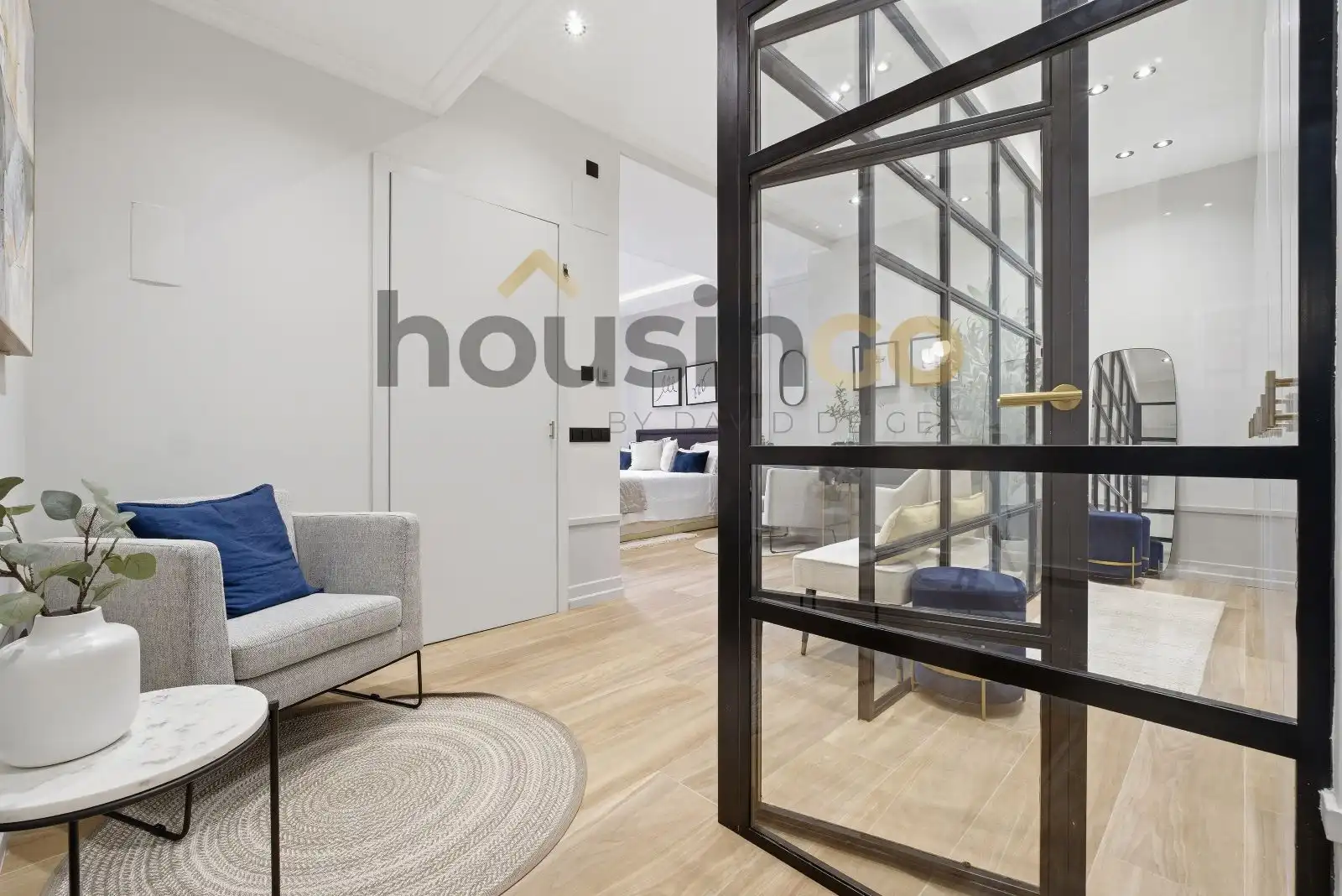 Sala de estar de Piso en venta en Madrid con Aire acondicionado, Calefacción y Parquet