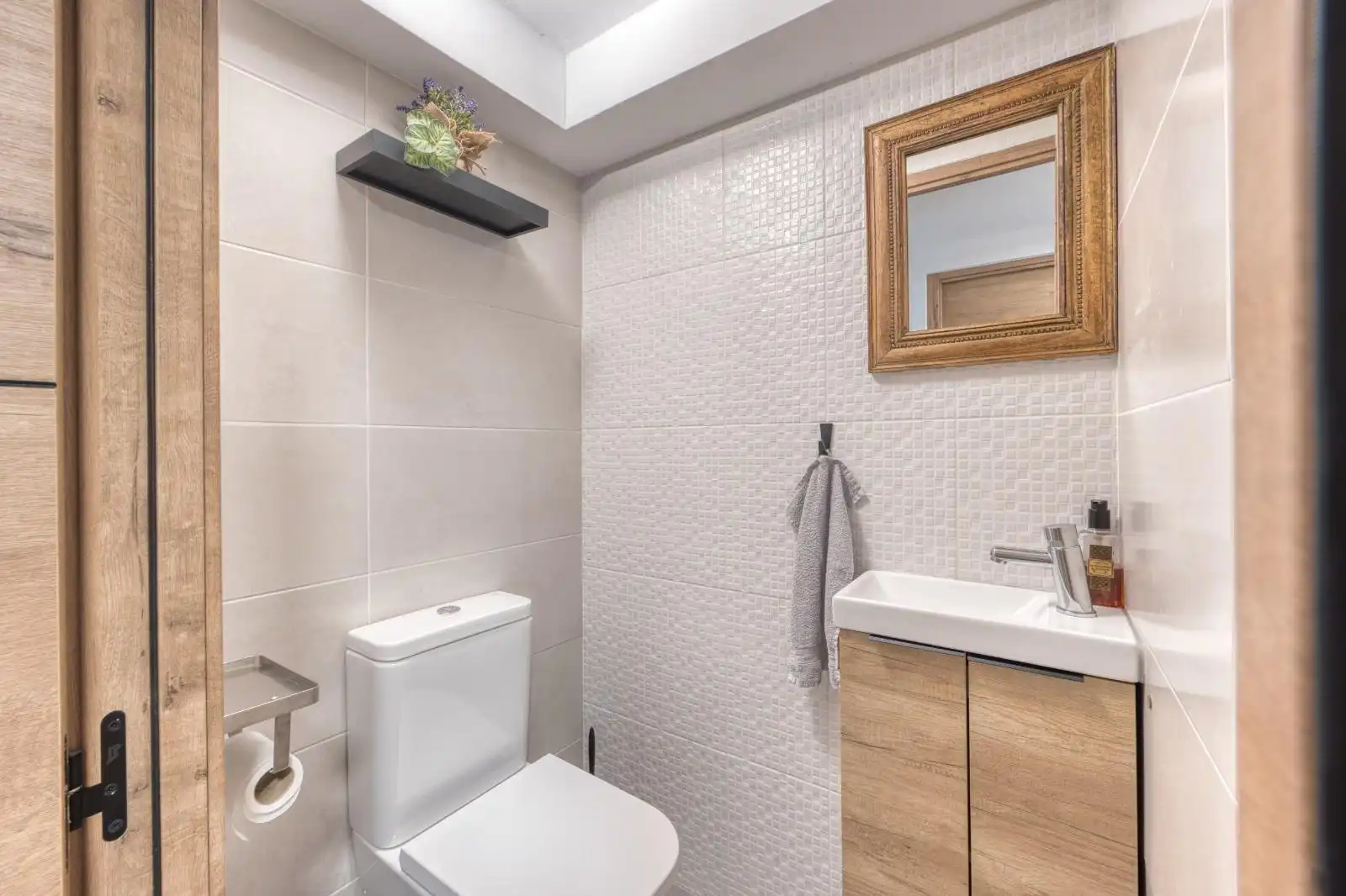 Bany de Casa o xalet en venda en Benissa amb Aire condicionat, Jardí privat i Piscina