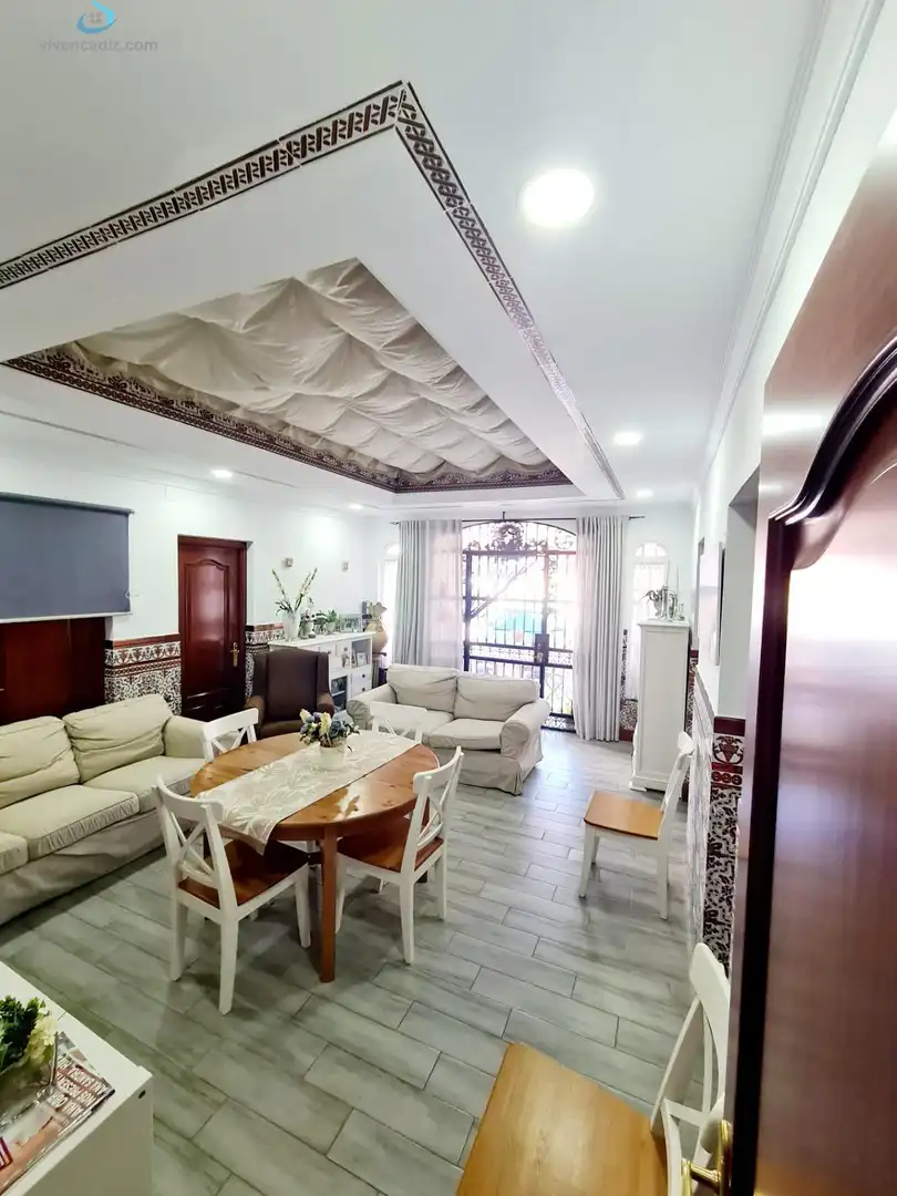 Sala d'estar de Casa o xalet en venda en San Fernando amb Traster