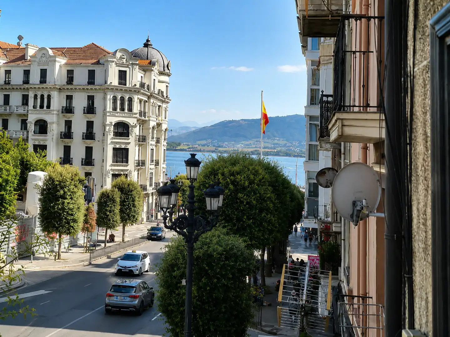 Exterior view of Flat for rent in Santander  with Terrace, Storage room and Furnished