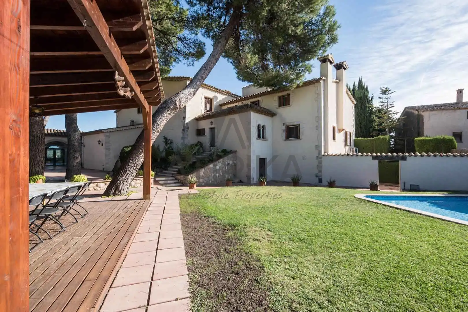 Jardí de Finca rústica en venda en Puigdàlber amb Aire condicionat, Calefacció i Terrassa