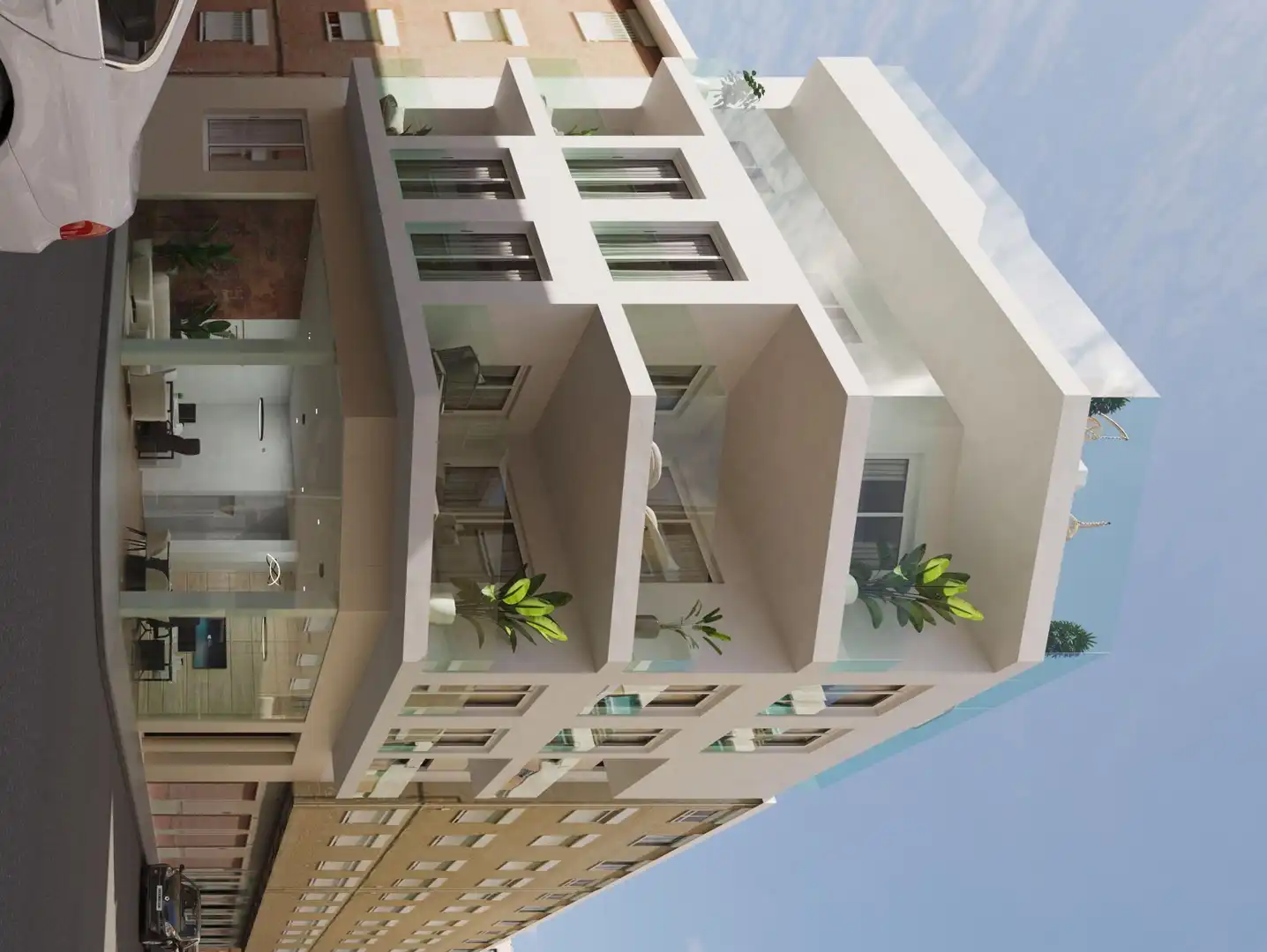 Ático con ascensor en venta en Pueblo