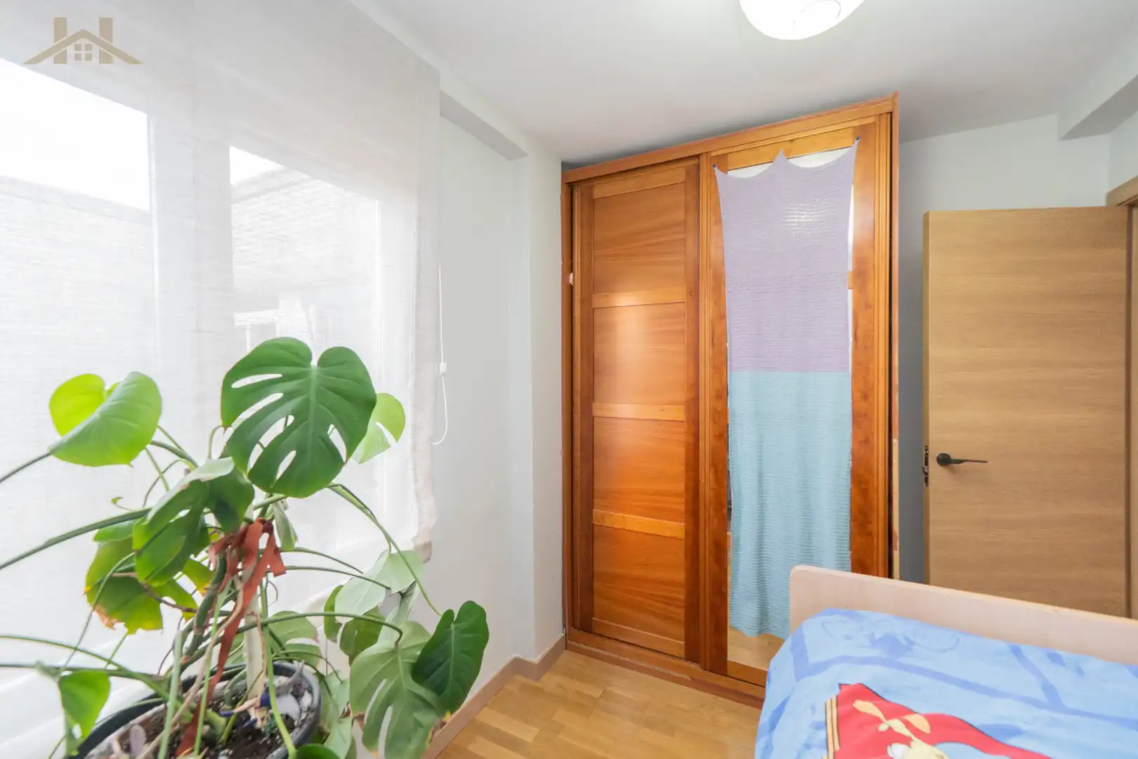 Bedroom of Flat for sale in Móstoles  with Air Conditioner and Terrace