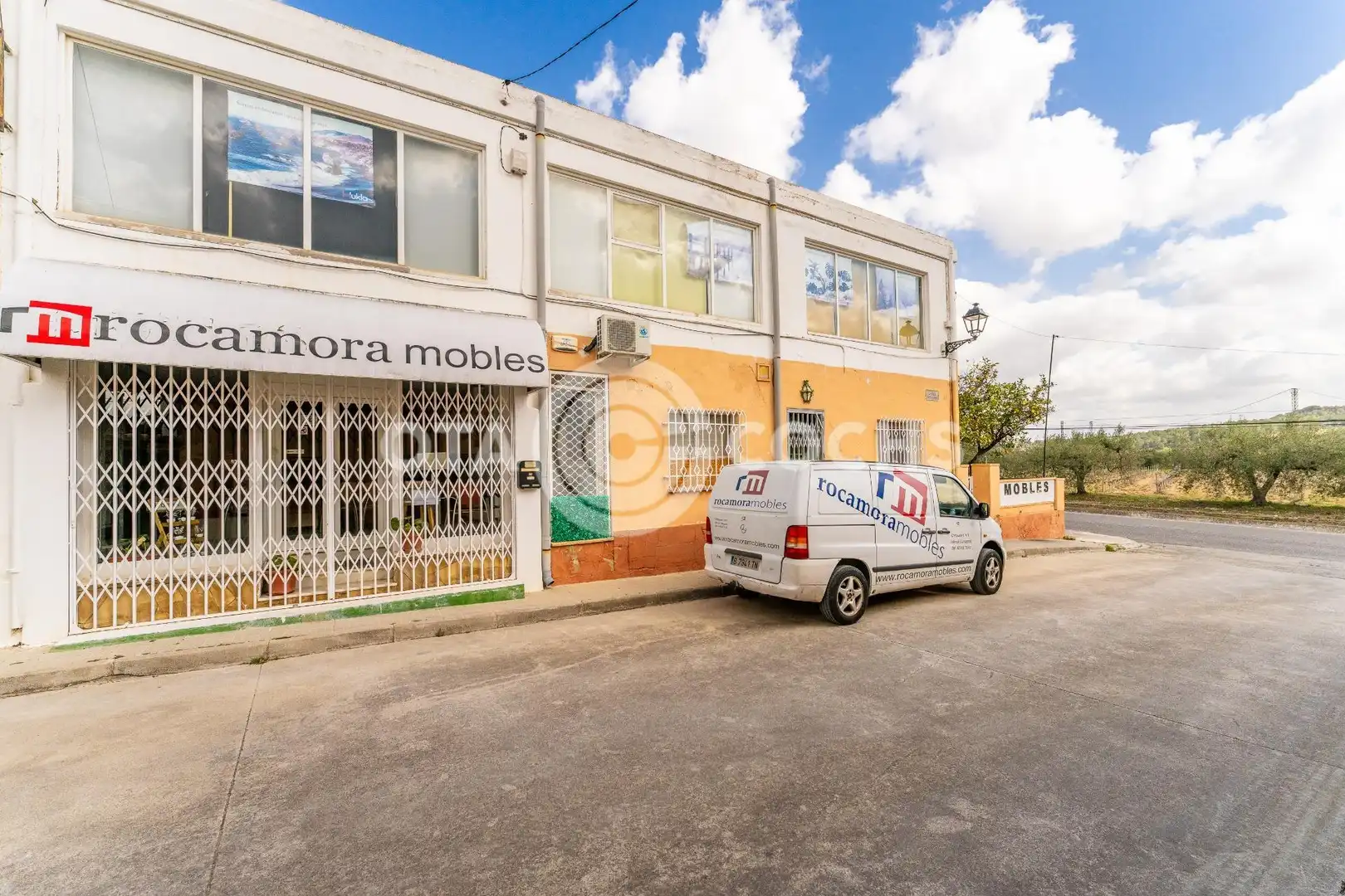 Exterior view of Industrial buildings for sale in Vallmoll