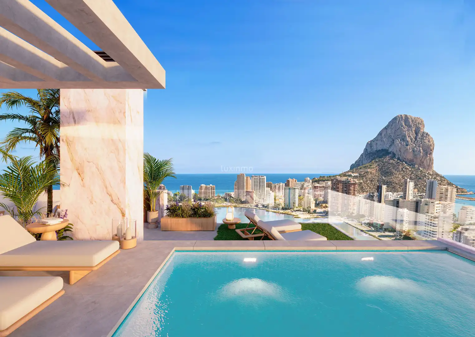 Penthouse with pool for sale in Marisol Park - Ortembach - Los Almendros