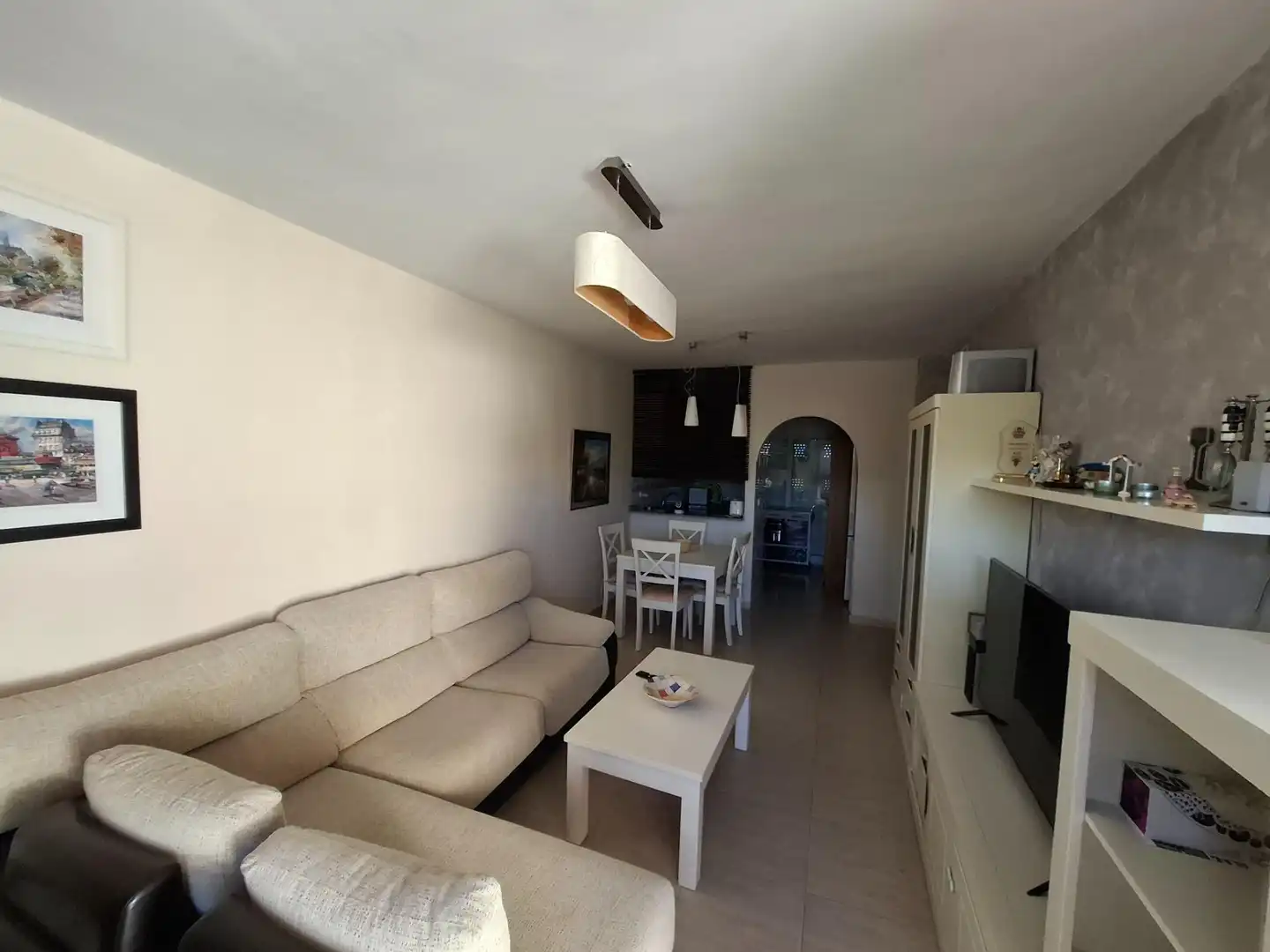 Sala d'estar de Àtic en venda en Cartagena amb Terrassa