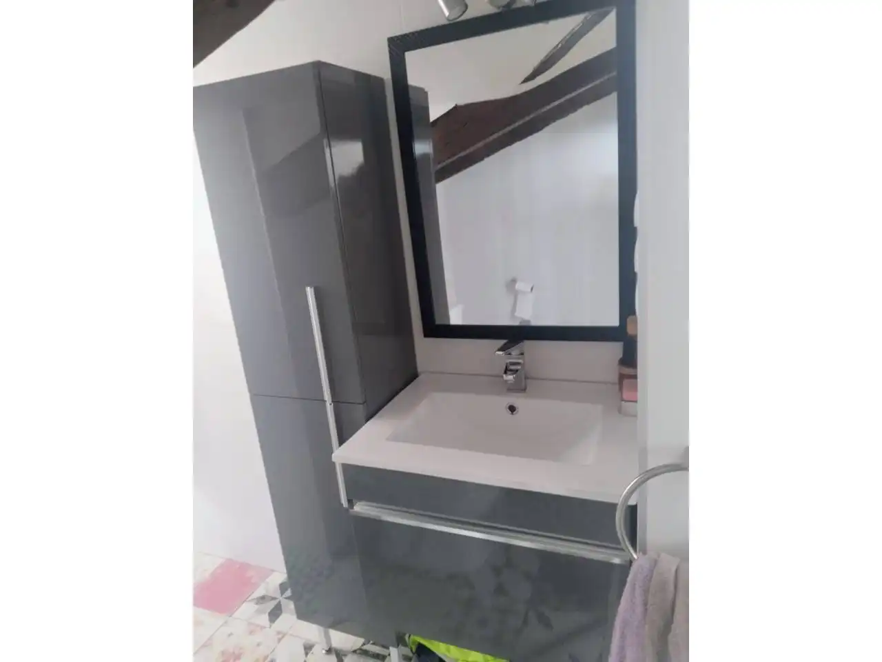 Bathroom of Apartments for rent in Burgos  with Heating, Parquet flooring and Furnished