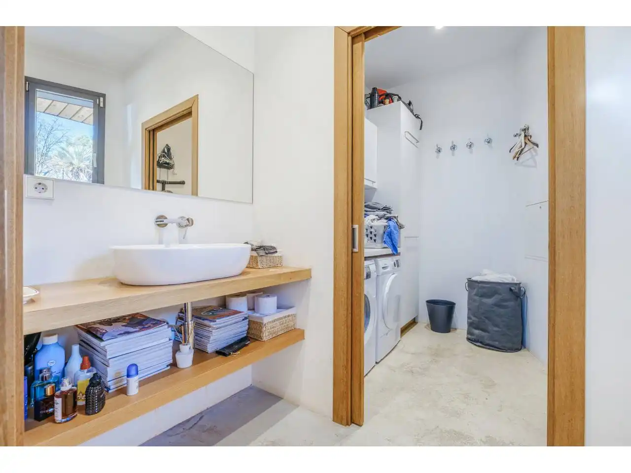 Badezimmer von Haus oder Chalet zum Verkauf in Matadepera mit Klimaanlage, Heizung und Privatgarten