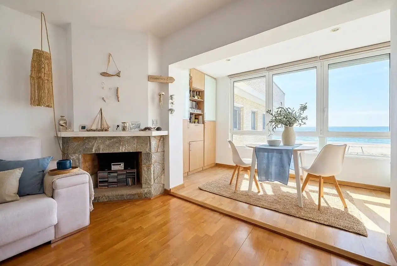 Living room of Flat for sale in Castelldefels  with Private garden, Terrace and Storage room