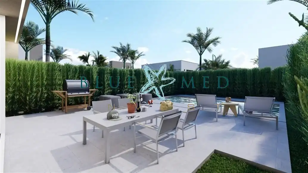 Terraza de Casa o chalet en venta en Cartagena con Aire acondicionado, Terraza y Piscina
