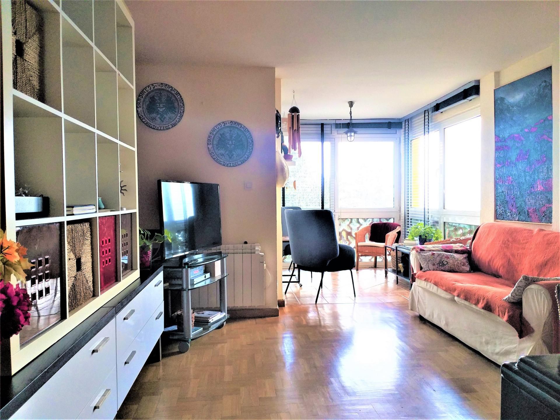 Living room of Flat to rent in Gozón  with Heating and Parquet flooring