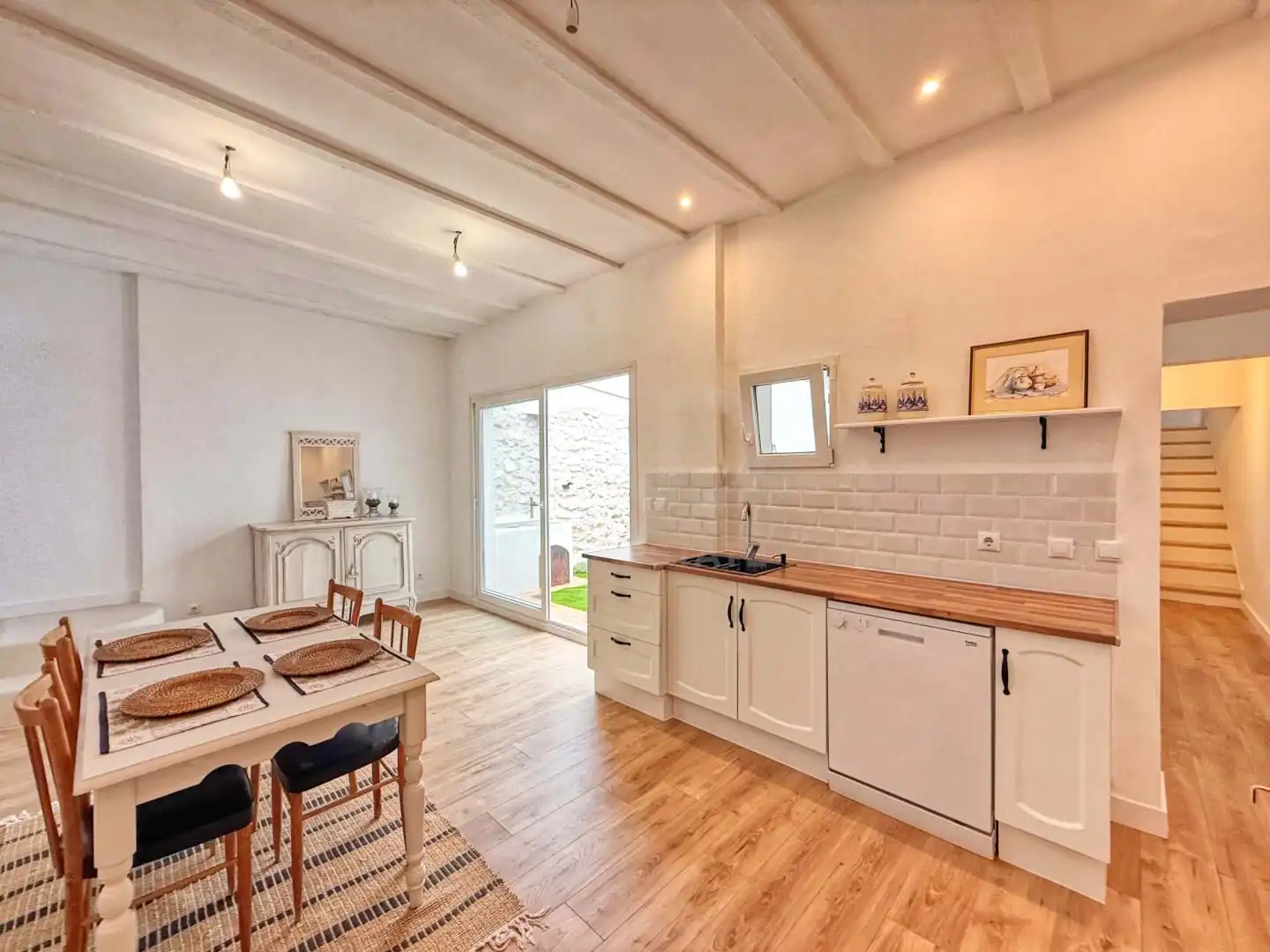 Cocina de Finca rústica en venta en Ondara con Aire acondicionado, Calefacción y Terraza