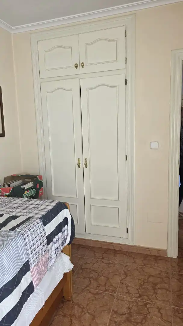 Schlafzimmer von Einfamilien-Reihenhaus zum Verkauf in San Javier mit Klimaanlage, Heizung und Privatgarten