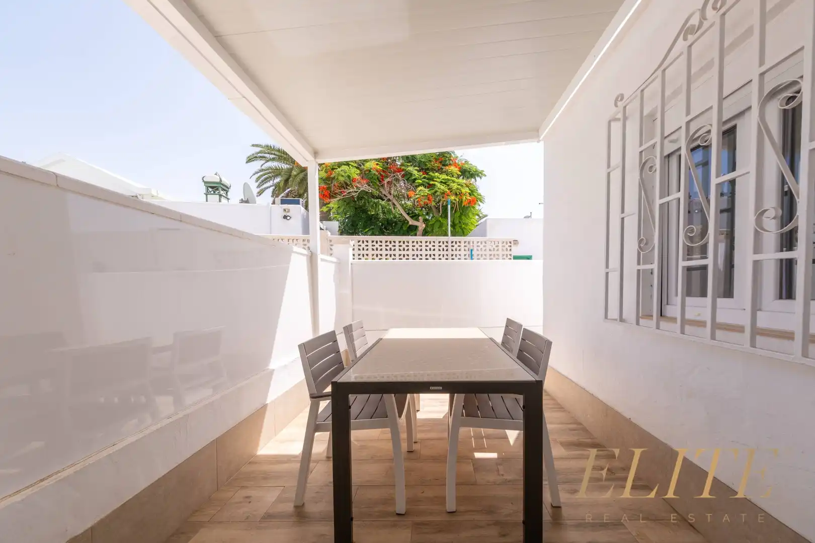 Terrassa de Casa o xalet en venda en San Bartolomé de Tirajana amb Aire condicionat, Calefacció i Jardí privat