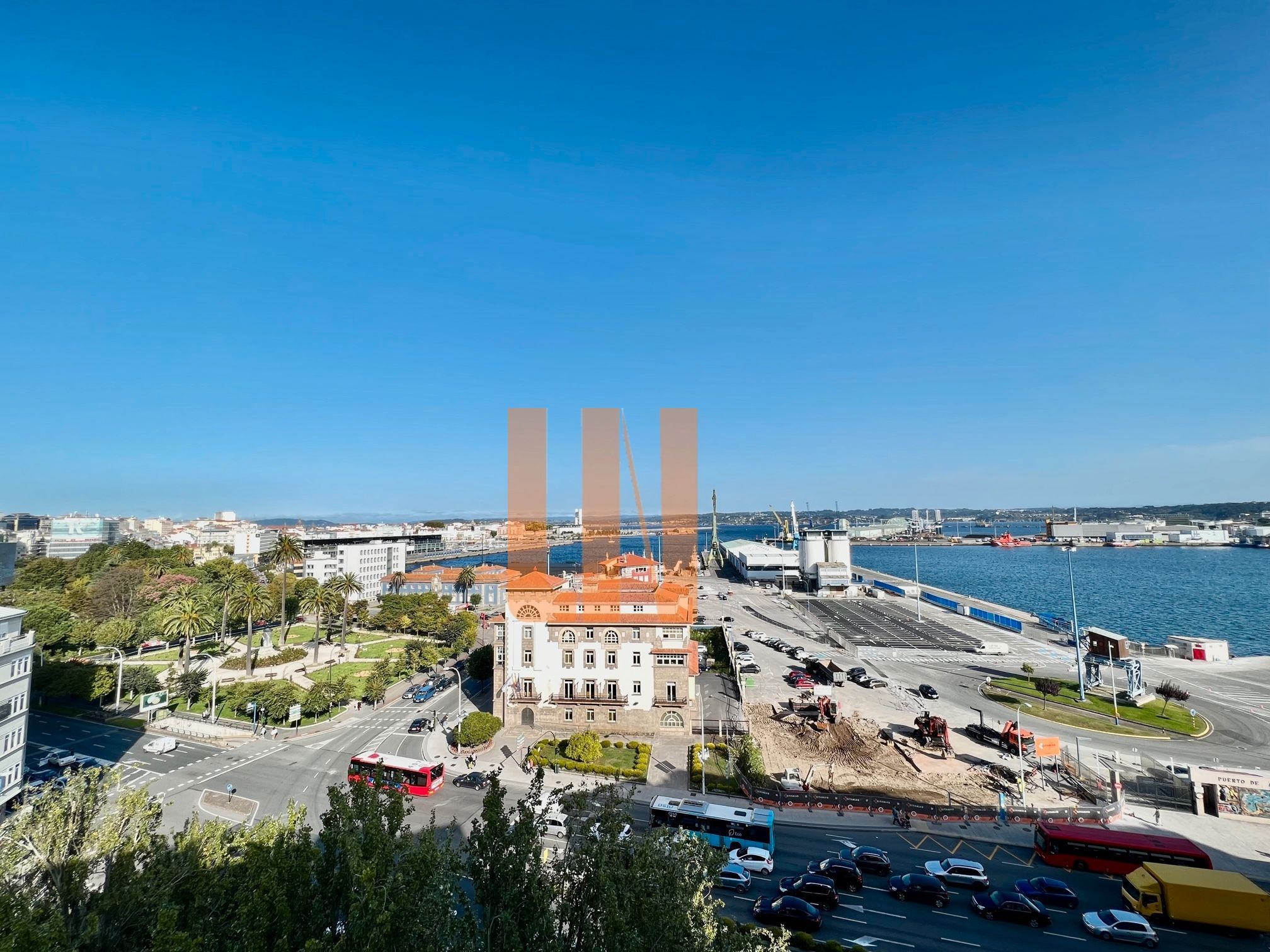 Exterior view of Flat to rent in A Coruña Capital   with Heating, Terrace and Oven