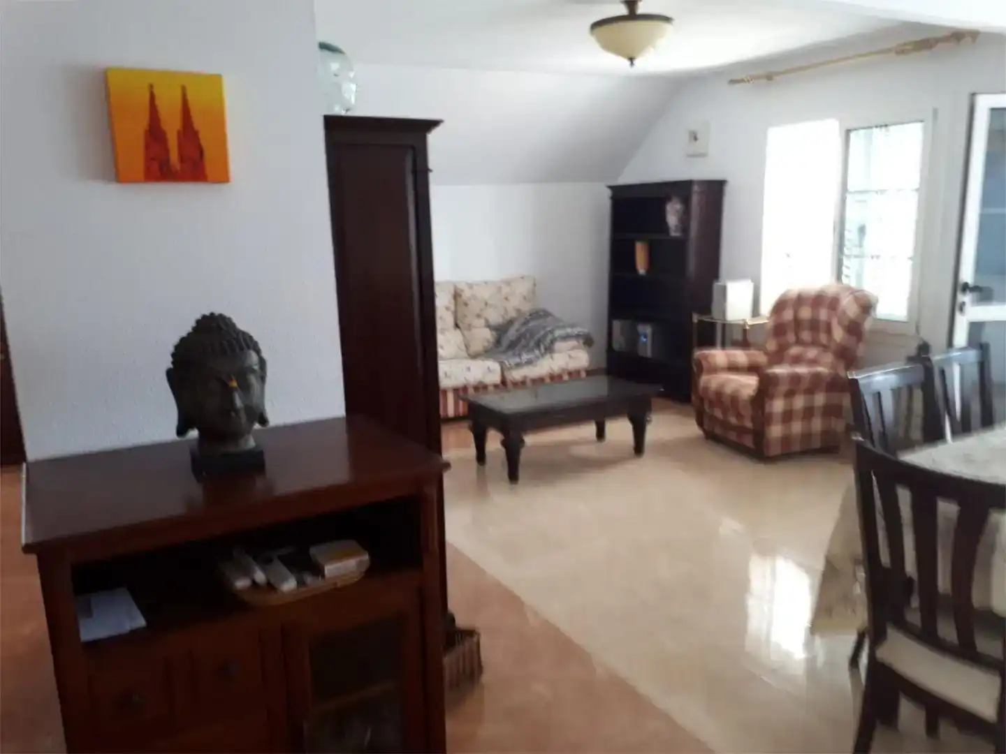 Sala d'estar de Casa adosada en venda en San Bartolomé de Tirajana amb Aire condicionat i Piscina