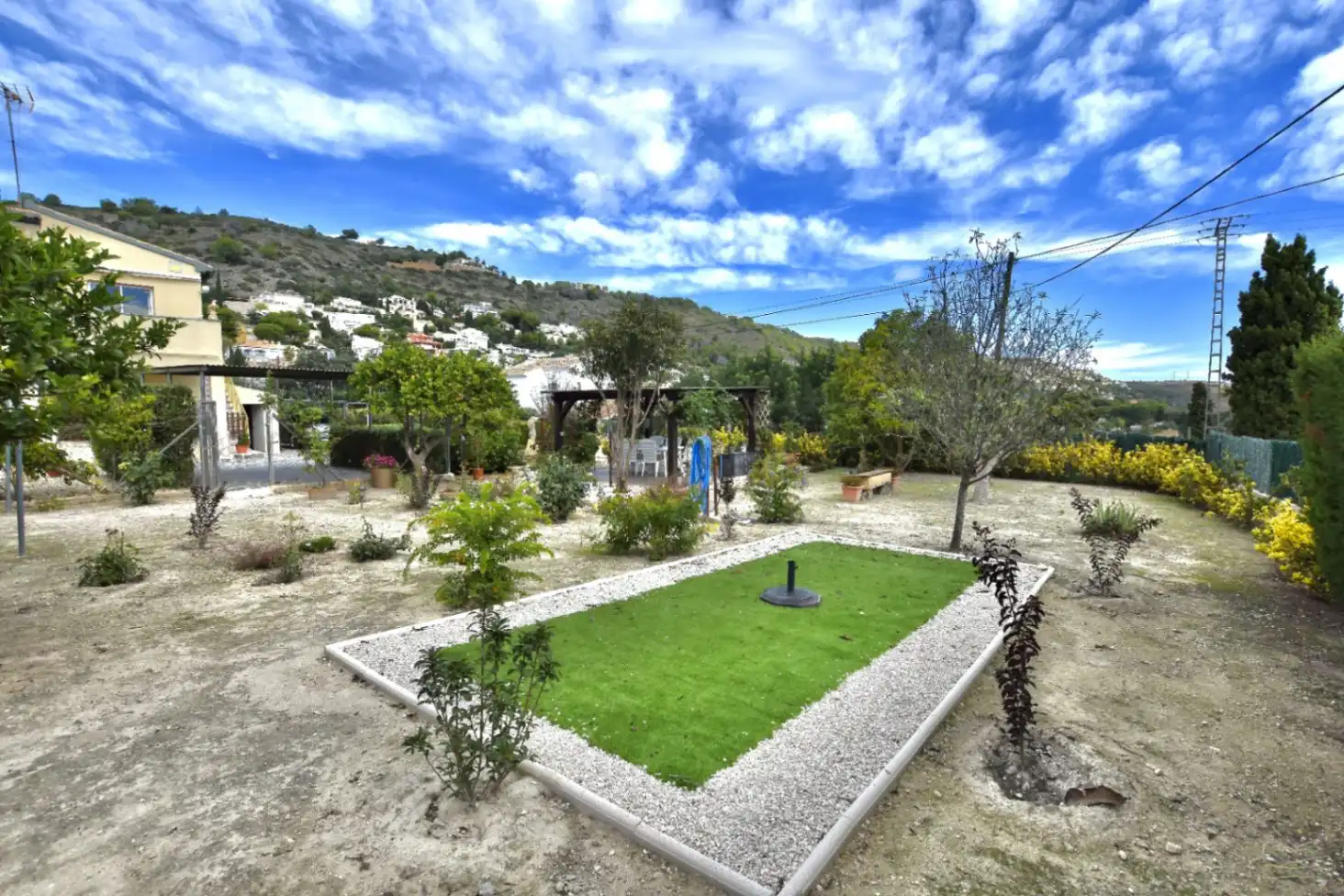 Garden of Houses for sale in Jávea / Xàbia  with Air Conditioner, Heating and Private garden