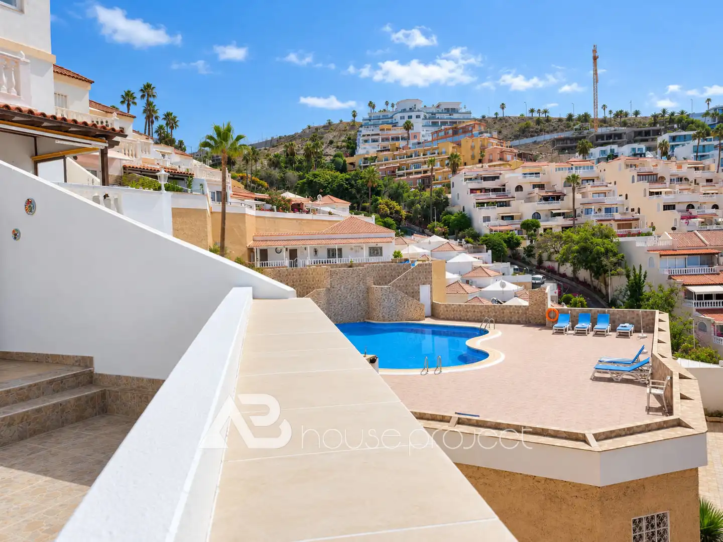 Exterior view of Flat for rent in Adeje  with Private garden, Terrace and Furnished