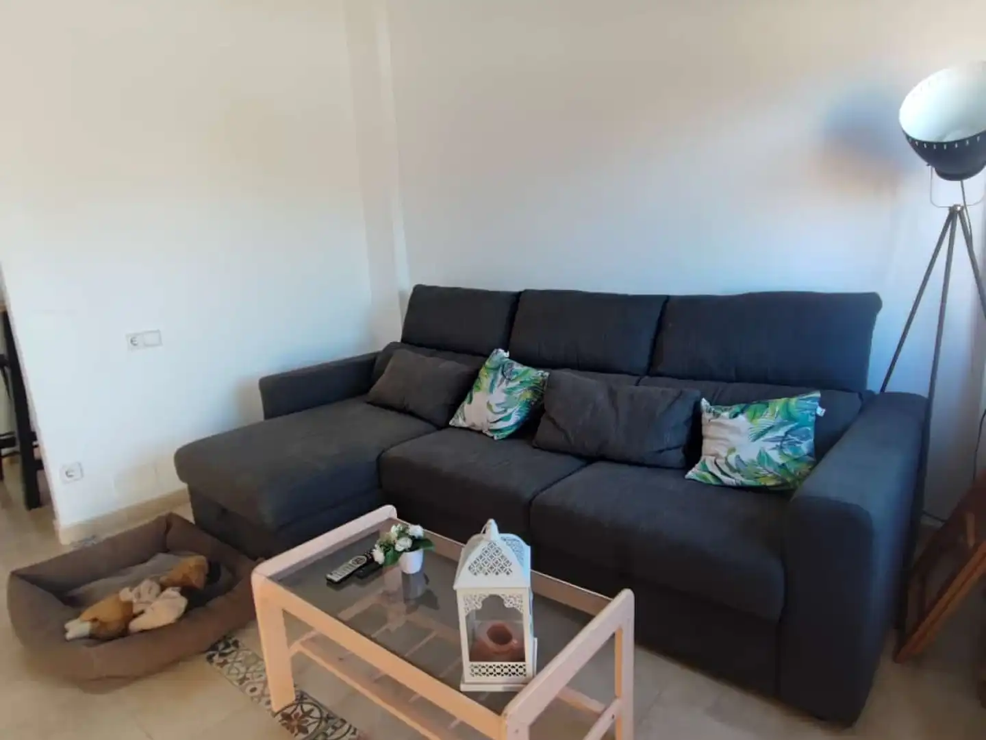 Sala de estar de Ático de alquiler en Murcia con Aire acondicionado, Calefacción y Terraza