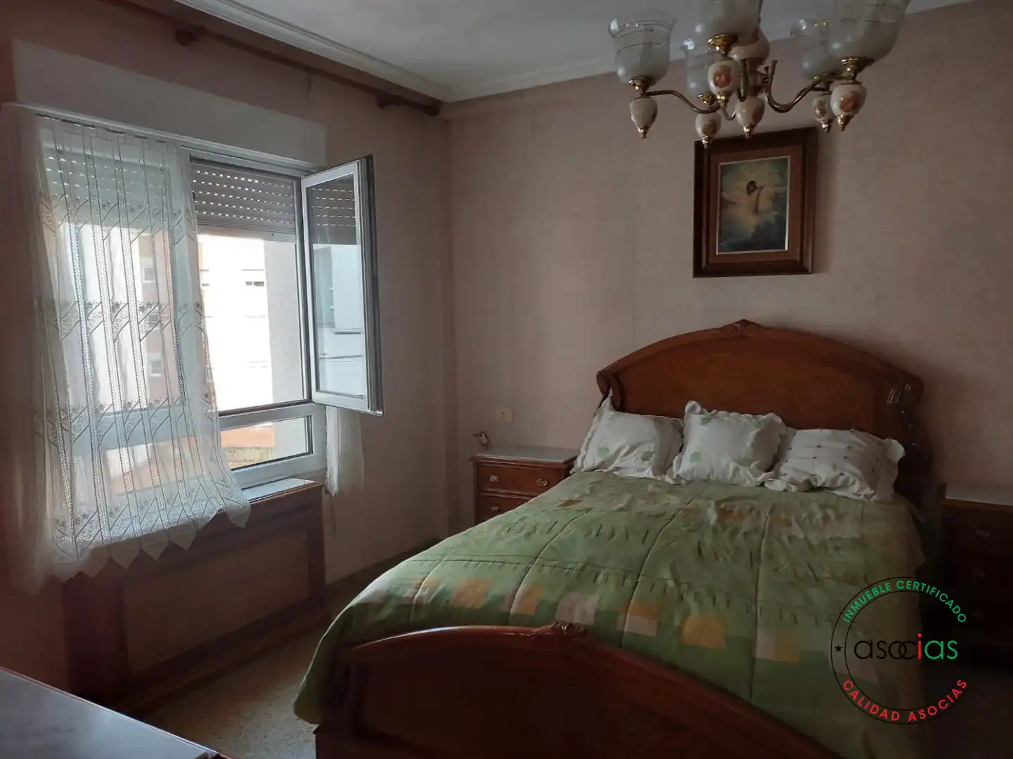 Bedroom of Flat for sale in Gijón   with Heating, Private garden and Storage room
