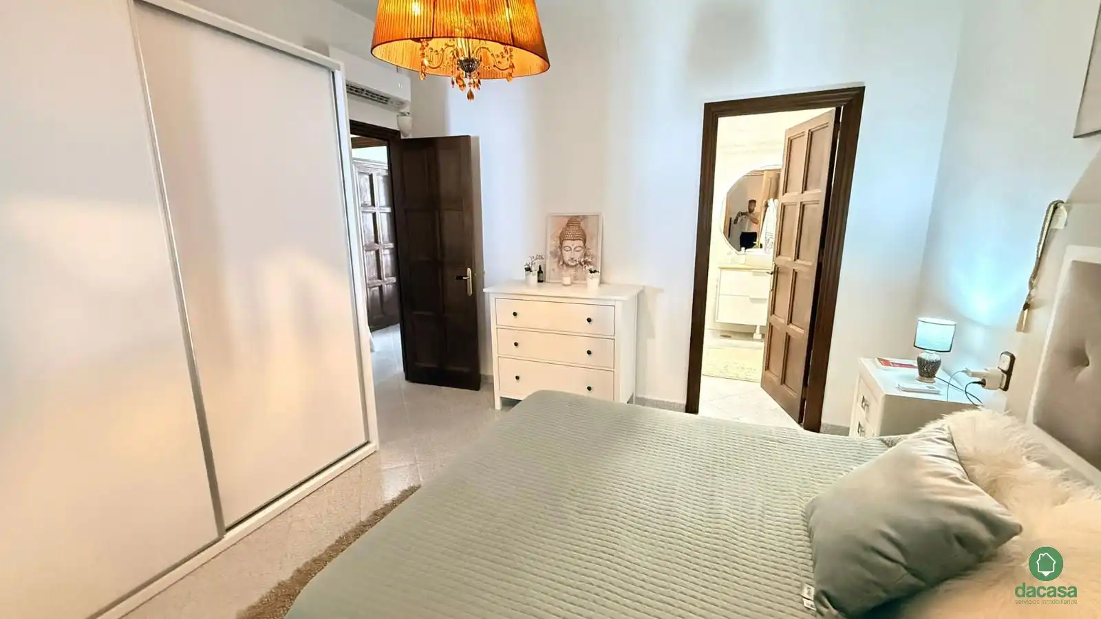 Schlafzimmer von Haus oder Chalet zum Verkauf in Almonte mit Klimaanlage, Terrasse und Abstellraum