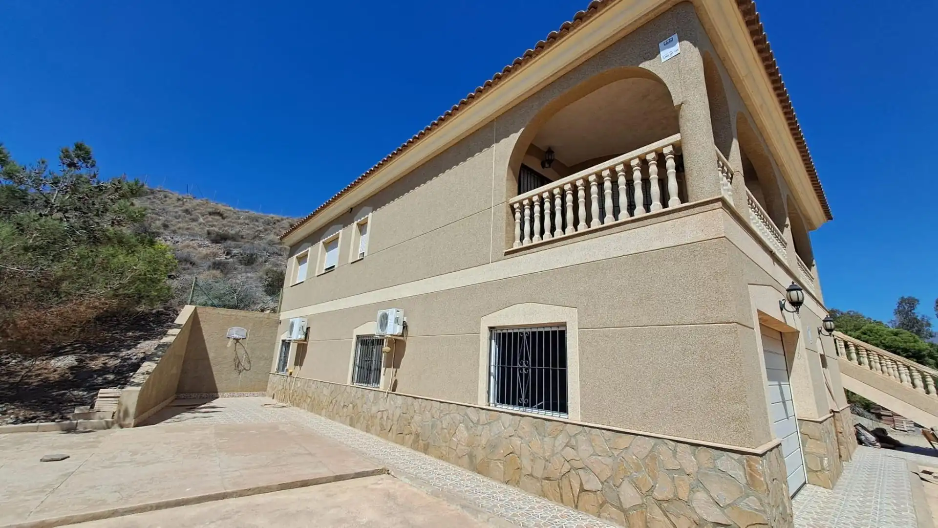 Vista exterior de Finca rústica en venda en Águilas amb Aire condicionat, Calefacció i Terrassa
