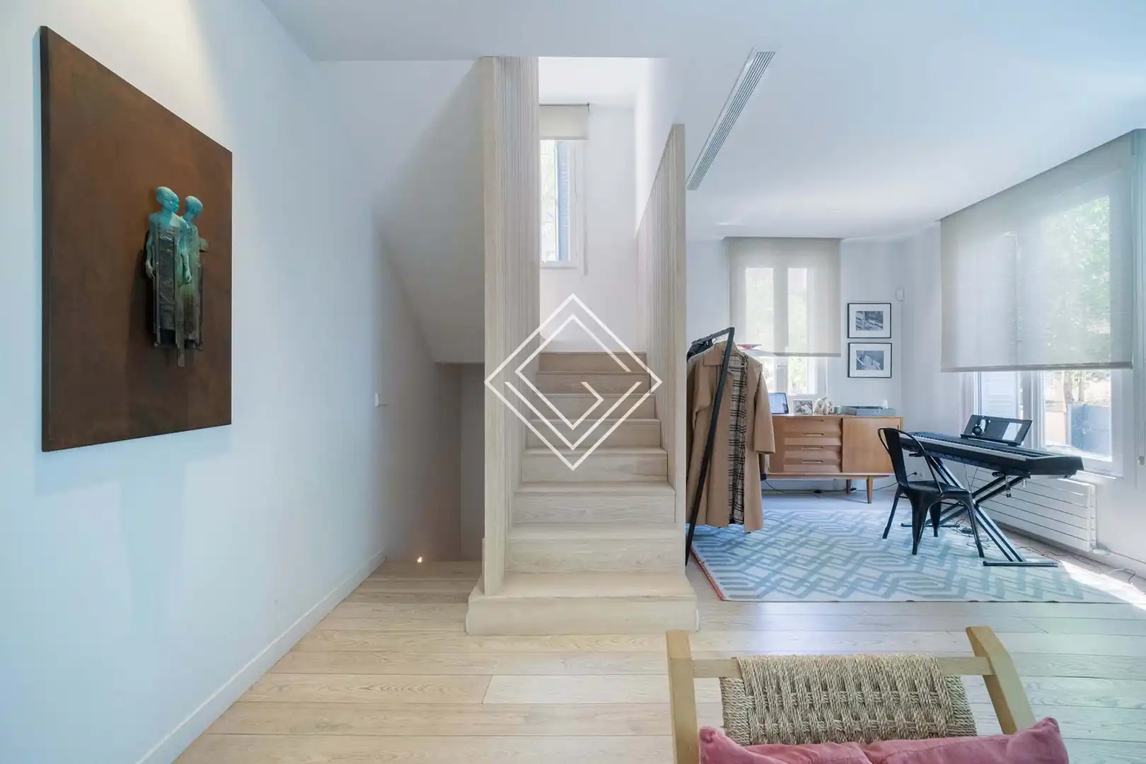 Detached homes for rent in Madrid  with Air Conditioner, Heating and Terrace