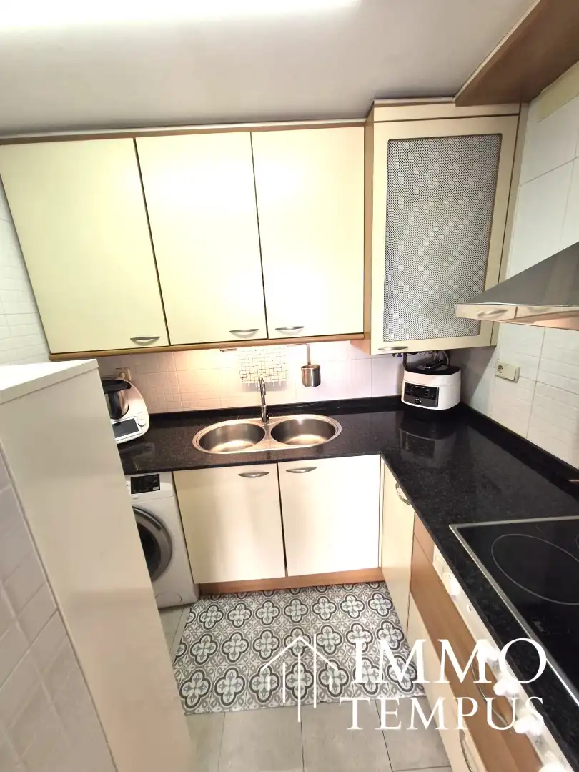 Küche von Maisonette zum Verkauf in Terrassa mit Heizung, Parkett und Ofen