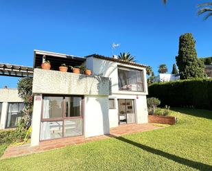 Garden of House or chalet to rent in Estepona  with Air Conditioner