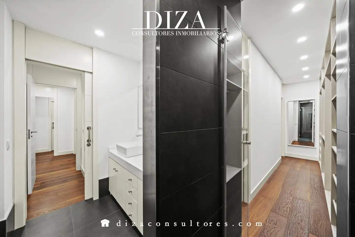 Baño de Dúplex de alquiler en Madrid con Aire acondicionado y Amueblado