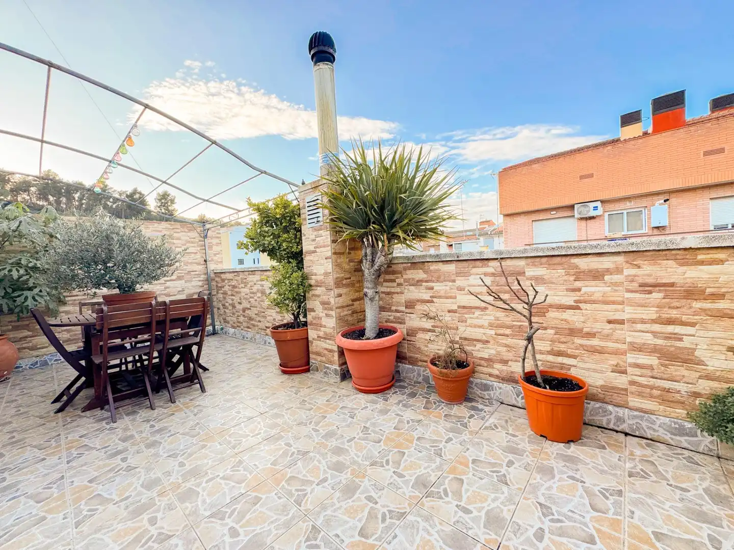 Terrace of Detached homes for sale in Gavà  with Air Conditioner, Heating and Private garden