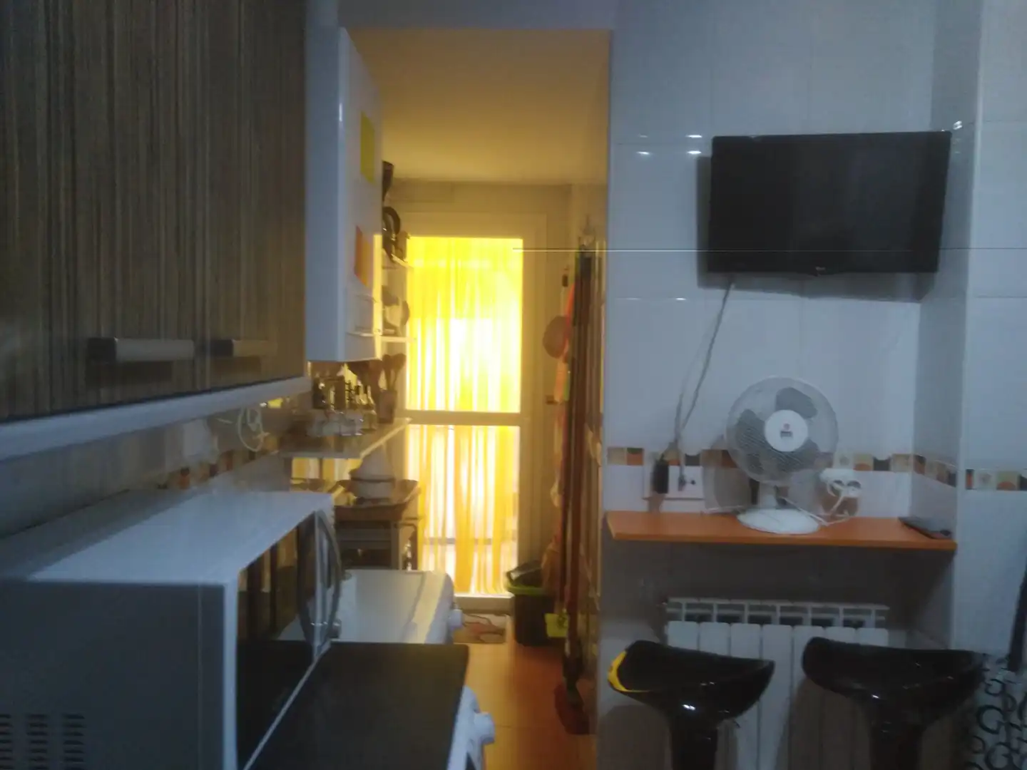 Küche von Wohnung zum Verkauf in Poblete mit Klimaanlage, Heizung und Abstellraum