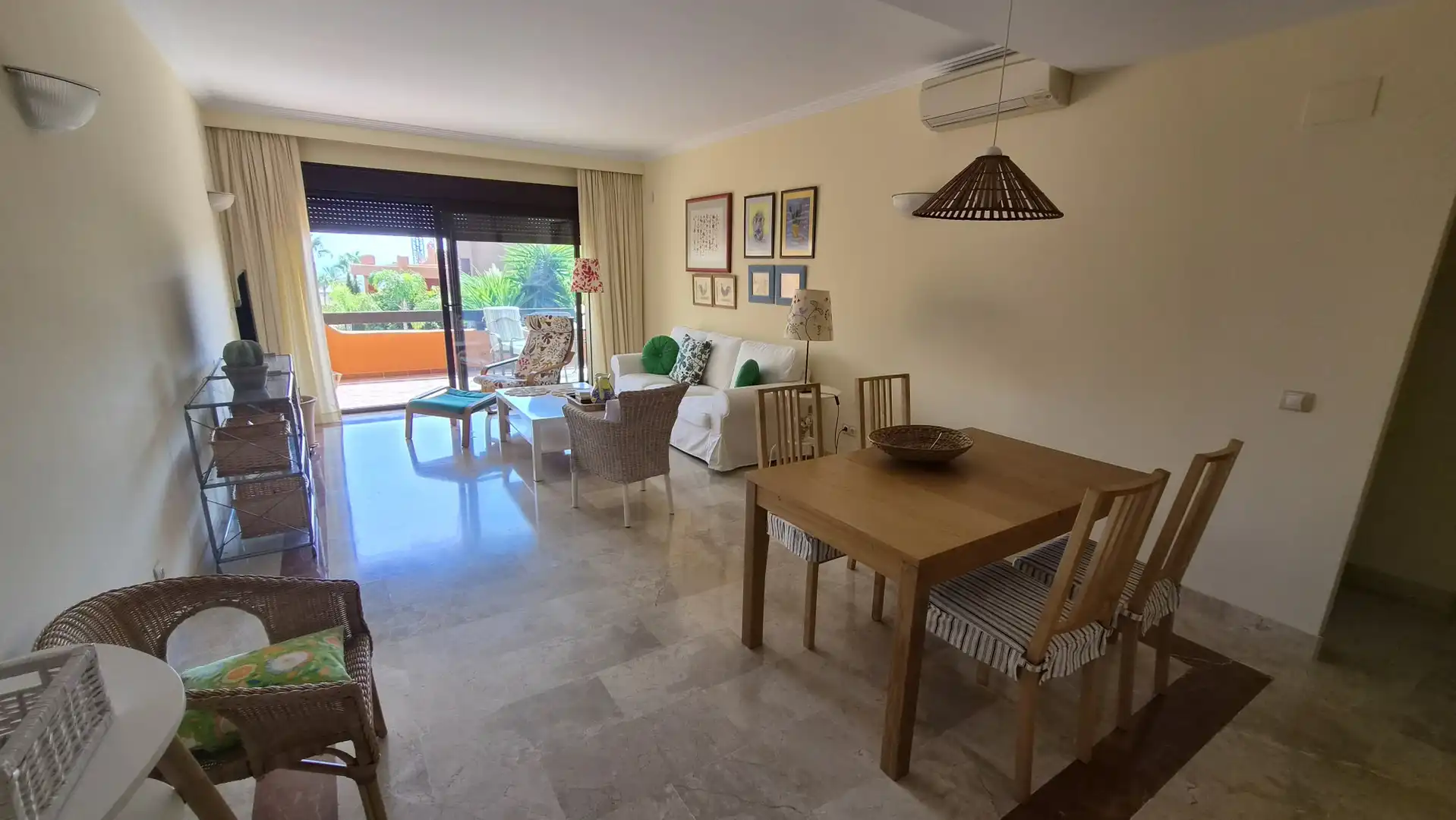 Dining room of Apartments for sale in Estepona  with Air Conditioner, Terrace and Storage room