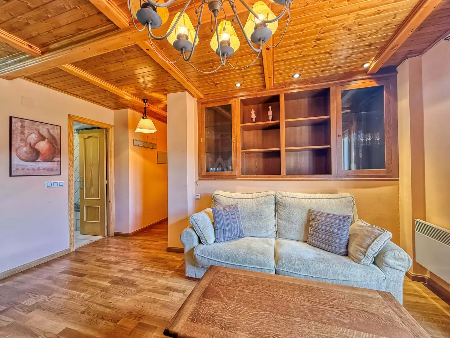 Wohnzimmer von Wohnung zum Verkauf in Valdelinares mit Heizung