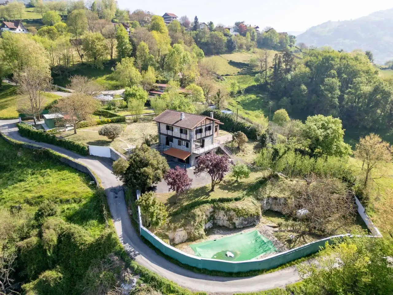 Vista exterior de Casa o chalet en venta en Tolosa con Calefacción, Jardín privado y Terraza
