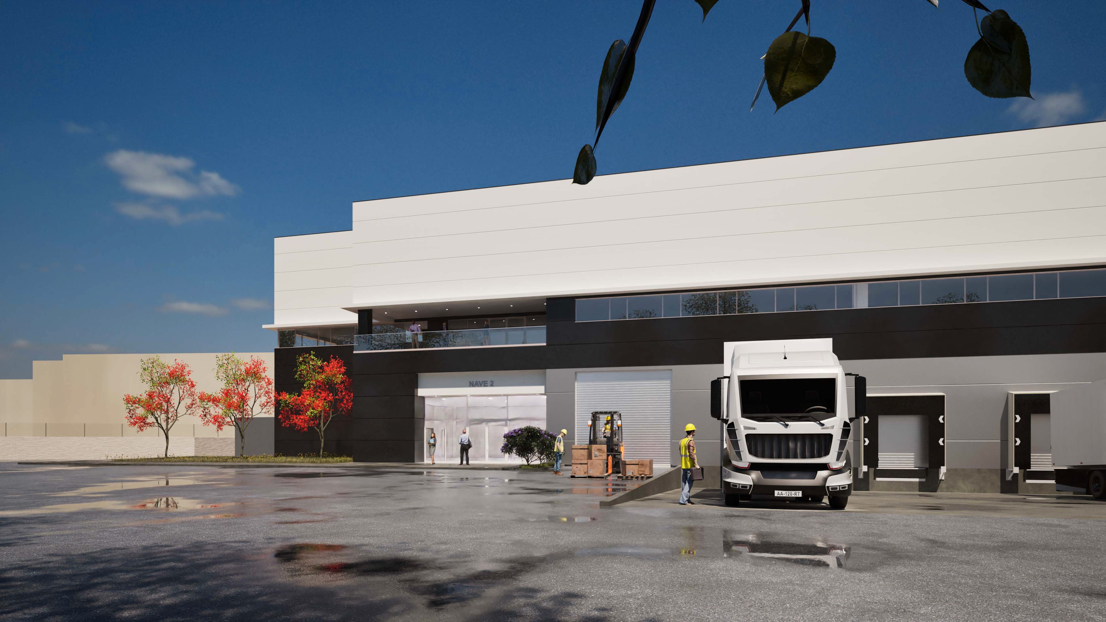 Vista exterior de Nau industrial de lloguer en Montornès del Vallès