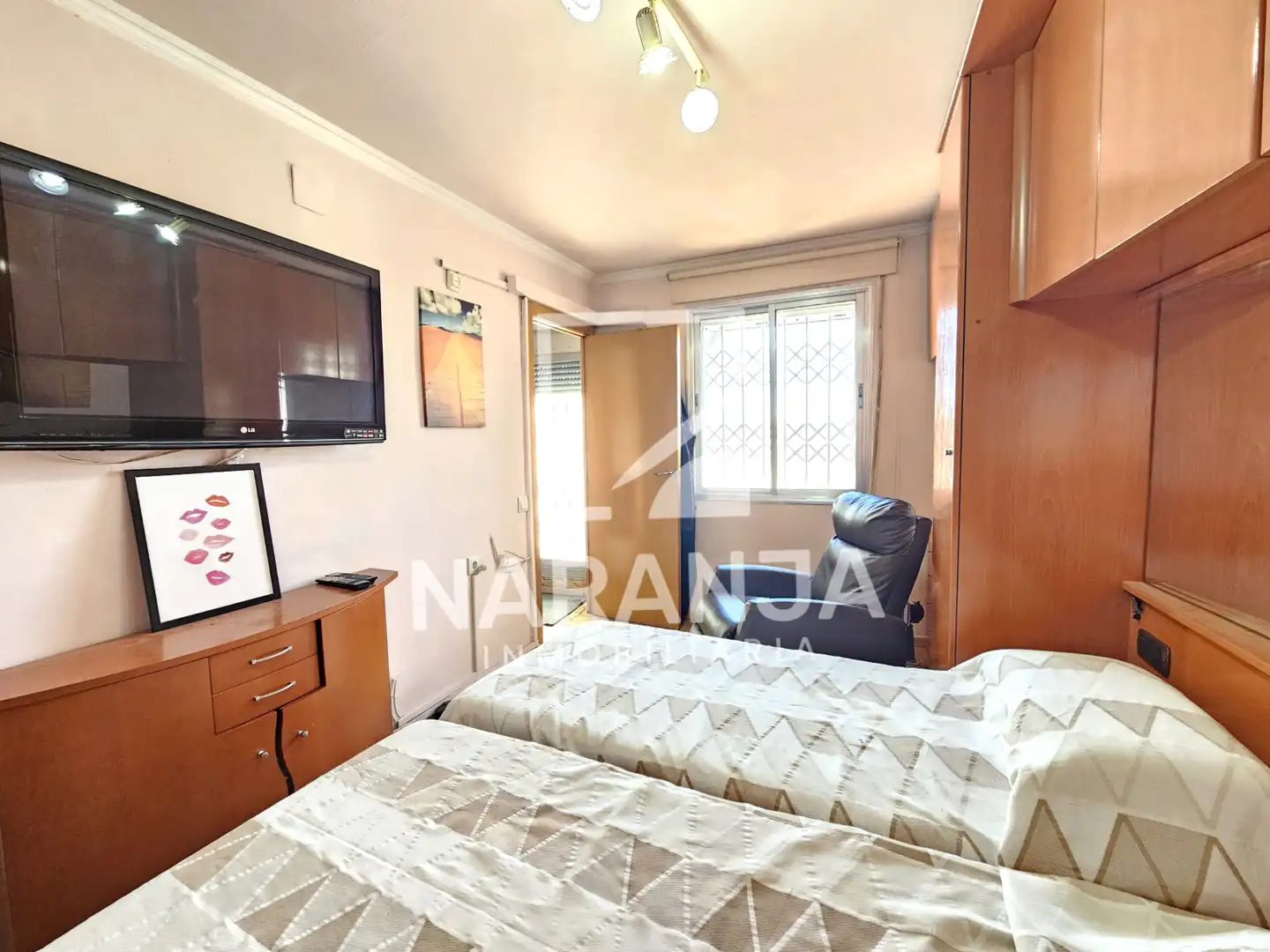 Schlafzimmer von Wohnung zum Verkauf in Barcelona mit Terrasse