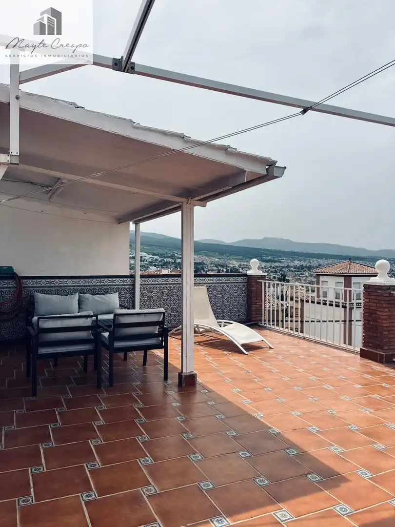 Terraza de Casa o chalet de alquiler en Huétor Vega con Aire acondicionado, Terraza y Amueblado