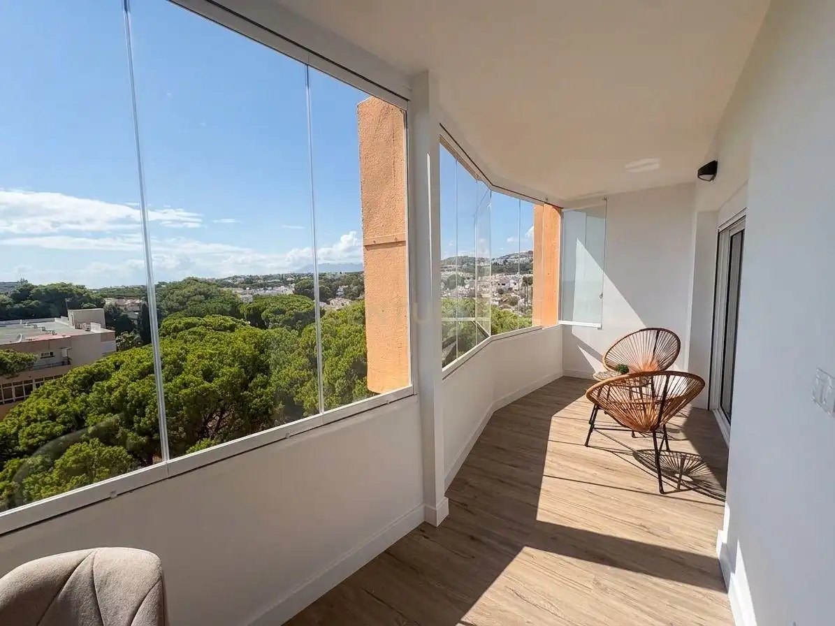 Terrassa de Apartament en venda en Mijas amb Forn, Alarma i Piscina comunitària