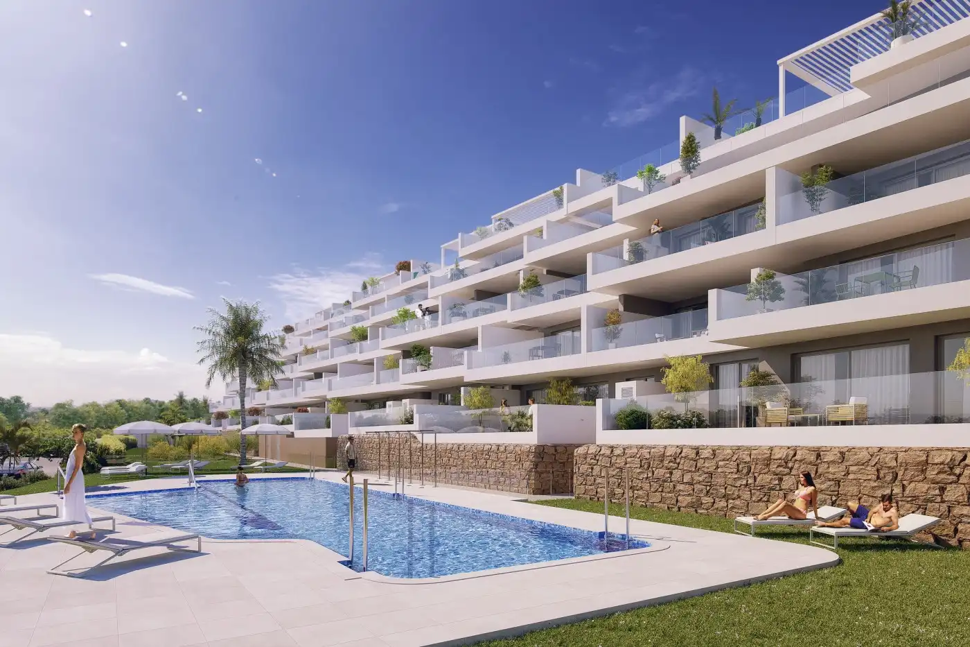 Àtic amb piscina en venda a Manilva Pueblo, imagen 3