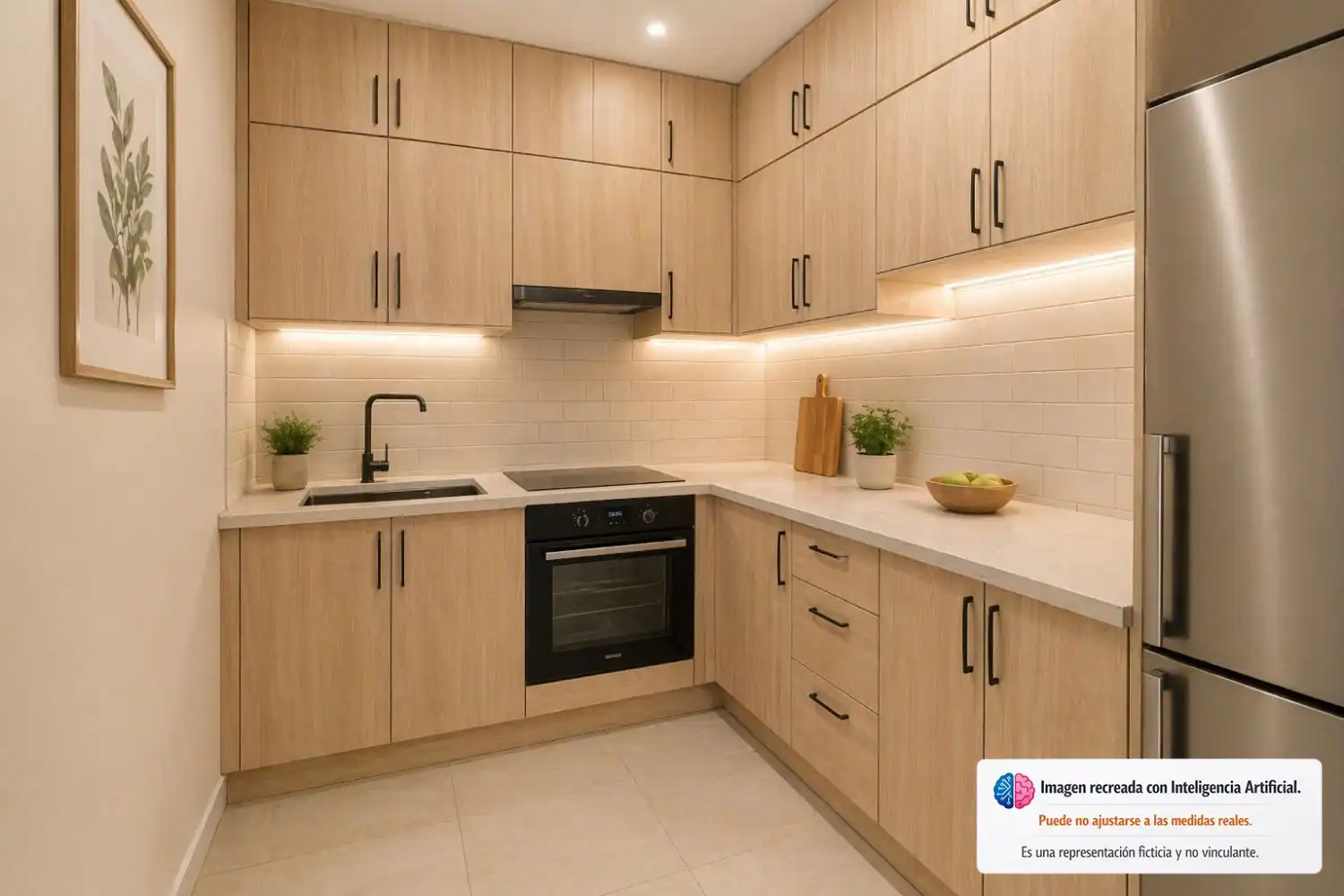 Cocina de Piso en venta en Crevillent con Balcón