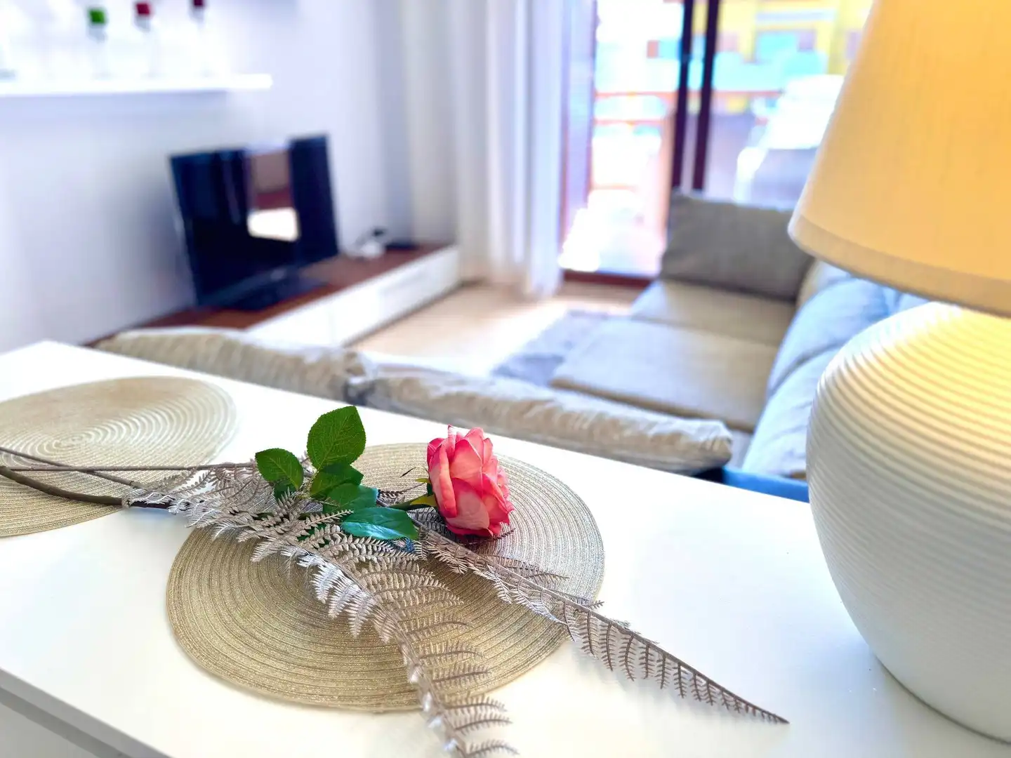 Sala d'estar de Apartament en venda en Torrevieja amb Aire condicionat, Calefacció i Jardí privat