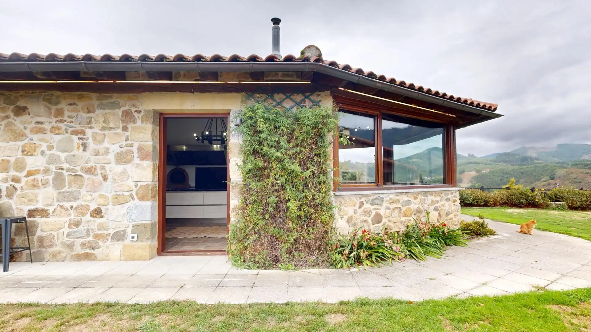 Casa a schiera con terrazza in vendita a Calle Barrio Ilunzar, imagen 65