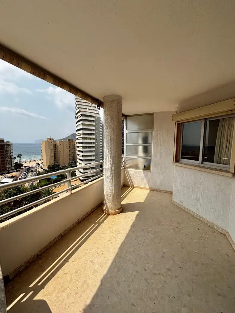 Außenansicht von Wohnungen zum Verkauf in Calpe / Calp mit Terrasse, Möbliert und Gemeinschaftspool