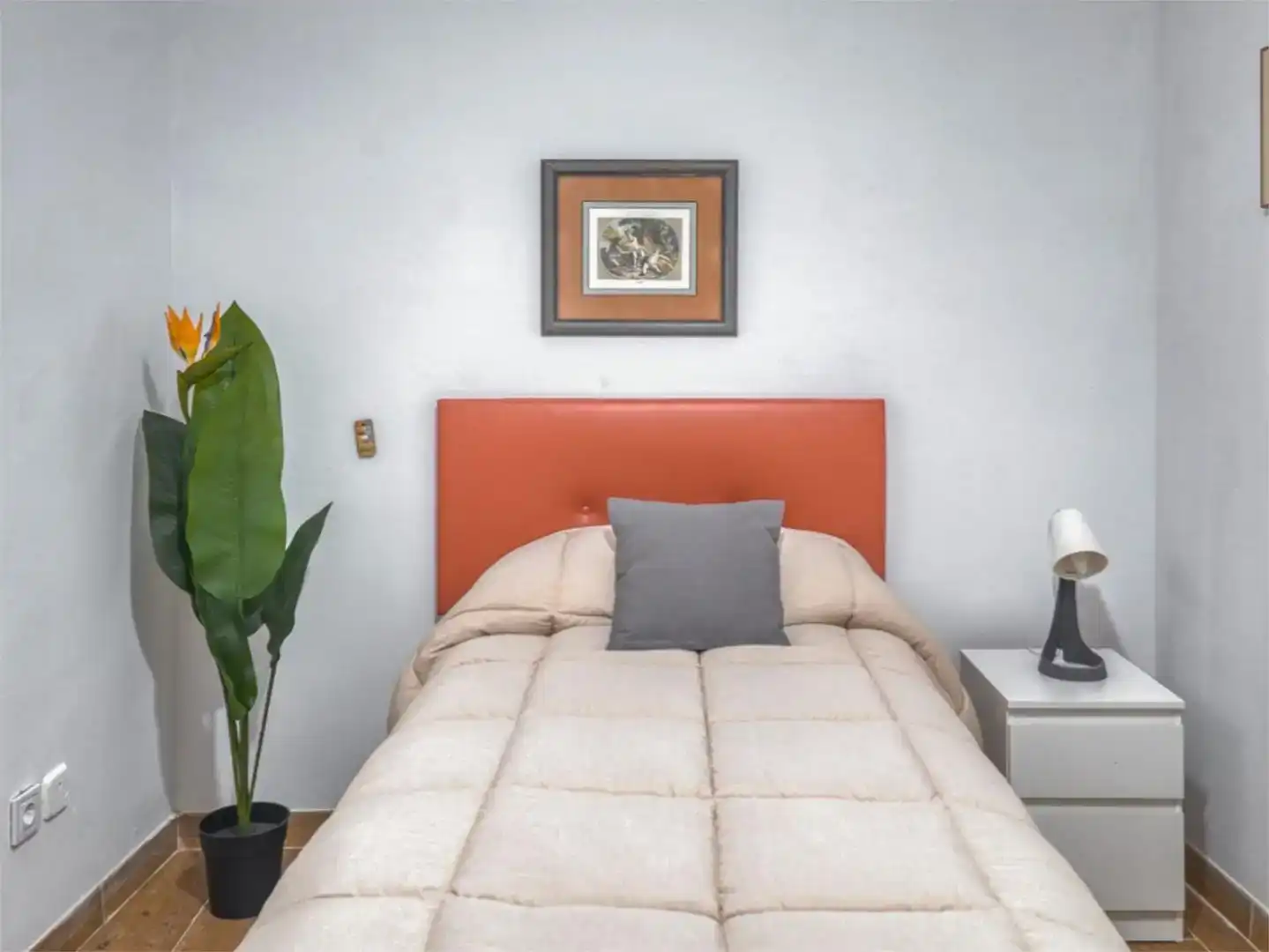 Bedroom of Study for rent in Estremera  with Air Conditioner, Furnished and Balcony