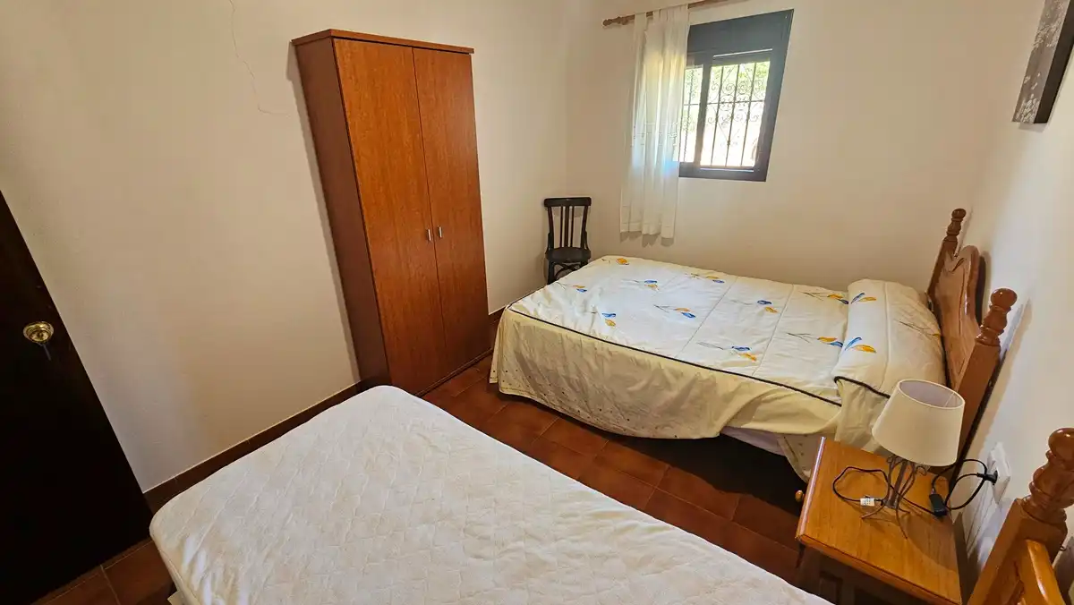 Habitación de Casa o chalet en venta en Higuera de la Sierra con Aire acondicionado, Jardín privado y Terraza